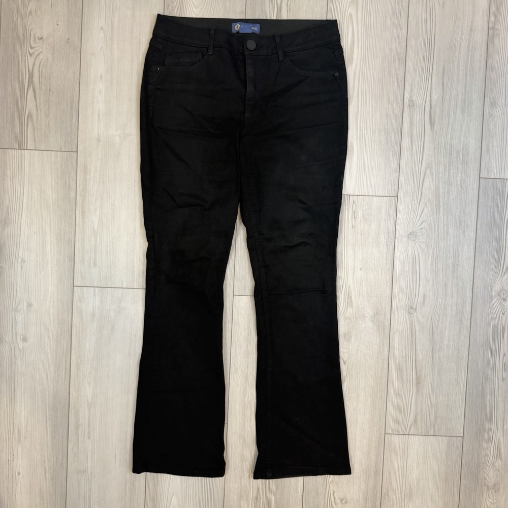 Womens Ab Solution Itty Bitty Bootcut‎ Jean Democracy Denim Black 12x32